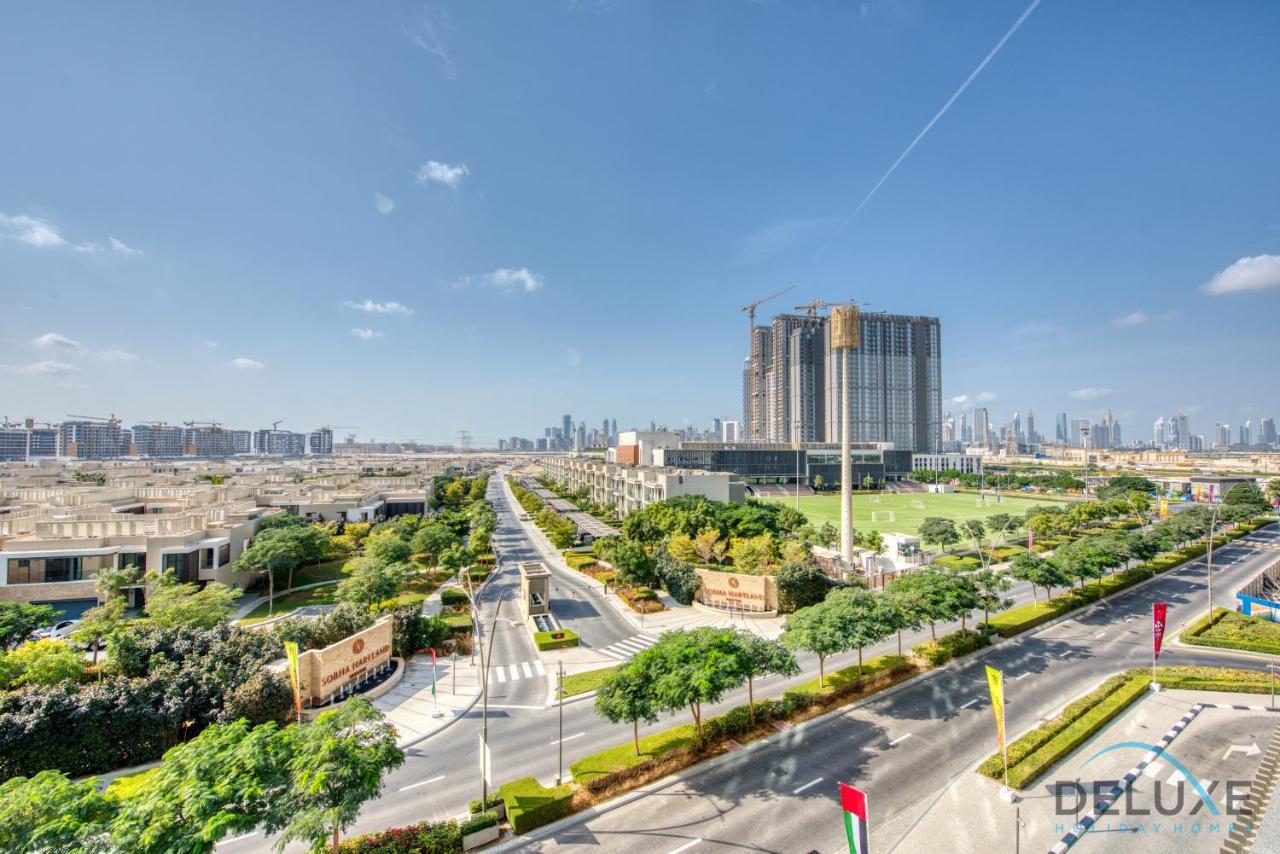 Notable 2Br At Sobha Hartland Greens Mbr City By Deluxe Holiday Homes Dubaj Zewnętrze zdjęcie